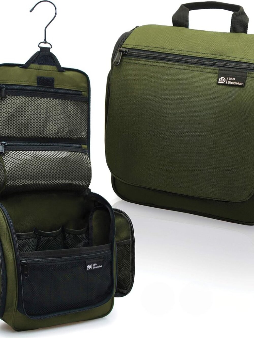 D&D Wanderlust D&D Hanging Travel Toiletry Bag for Men and Women – Cosmetics, Ma